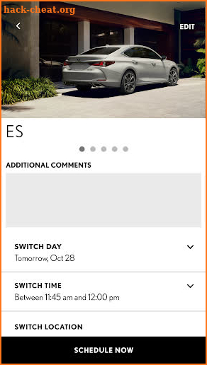Lexus Complete Subscription screenshot