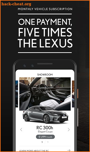 Lexus One screenshot