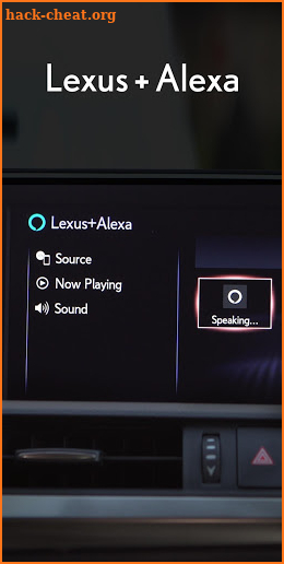 Lexus+Alexa screenshot