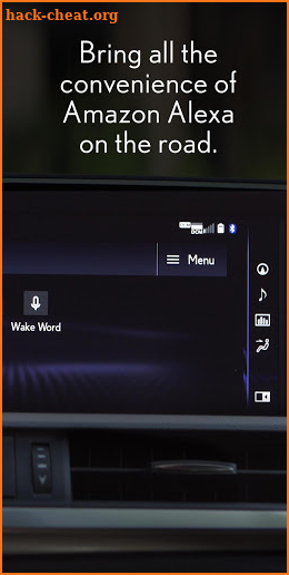 Lexus+Alexa screenshot