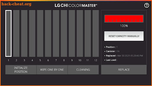 LG CHI Color Master Factory screenshot
