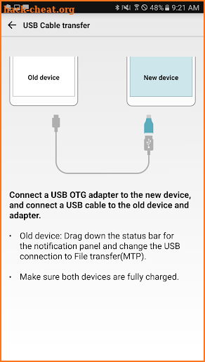 LG Mobile Switch (Sender) screenshot