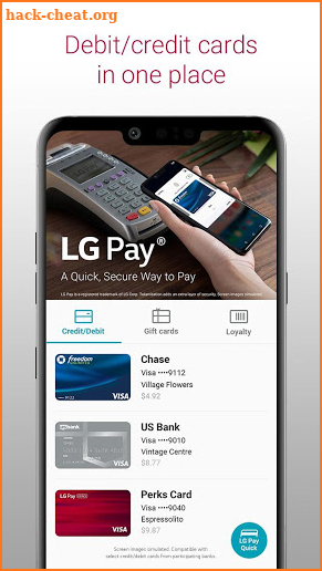 LG Pay screenshot