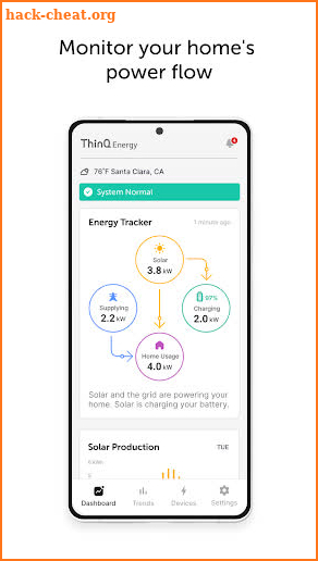 LG ThinQ Energy screenshot