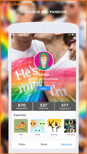 LGBT Amino em Português screenshot