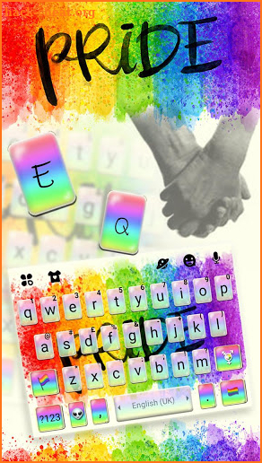 LGBTQ Pride Keyboard Theme screenshot