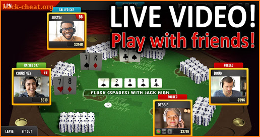 LGN Poker - Play Live Poker over Video! screenshot