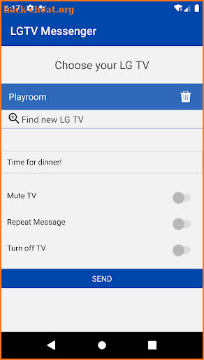 LGTVMessenger - Message LGTV's screenshot