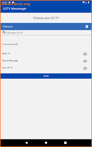 LGTVMessenger - Message LGTV's screenshot