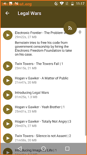 LGW POD : Legal war Podcasts screenshot
