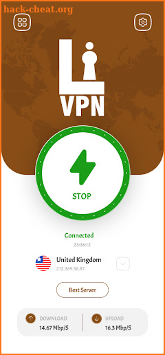 Li VPN screenshot