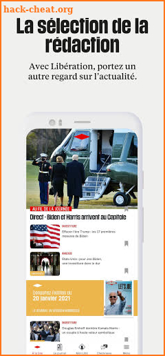 Libération : Information et actualités en direct screenshot