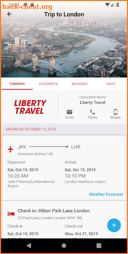 Liberty Travel Go screenshot