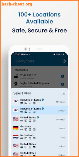 Liberty VPN Fast Secure Proxy screenshot