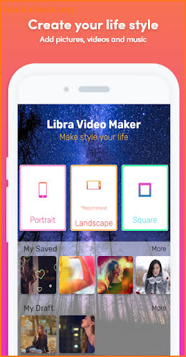 Libra Video Creator, Photo Video Maker With Music screenshot