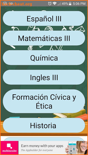 Libros de telesecundaria de tercer año screenshot