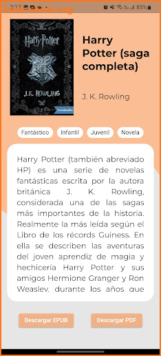 Libros en Español screenshot