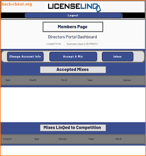 License LinQ screenshot