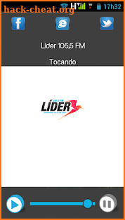 Lider 105,5 FM screenshot