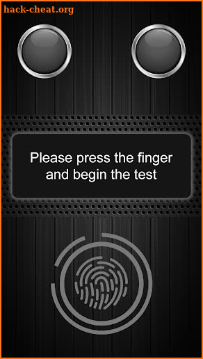 Lie Detector Simulator - Prank Fingerprint Scanner screenshot