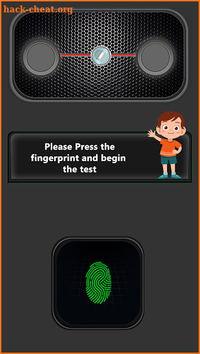 Lie Detector Simulator - Test Fingerprint Scanner screenshot