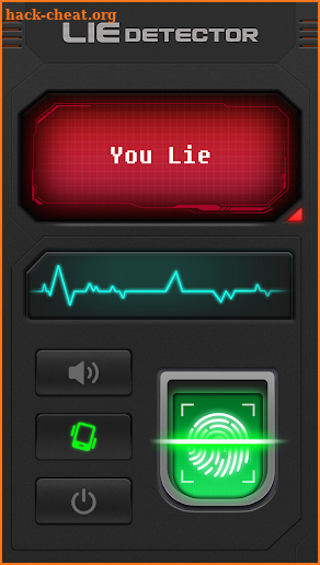 Lie Detector Test Prank - Fingerprint Scanner screenshot
