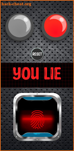 Lie detector test real shock finger polygraph test screenshot