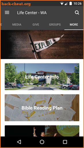 Life Center Church Spokane screenshot