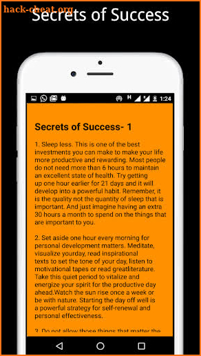 Life Changing Secrets of Success screenshot