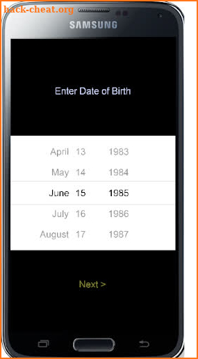 Life Expectancy Calculator screenshot