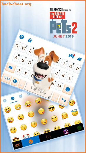 Life Of Pets 2 Max Keyboard Theme screenshot