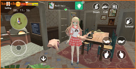 Life with Nin: virtual girl screenshot