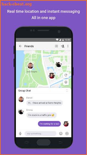 LifeCircle - Family Locator and Private Messenger screenshot