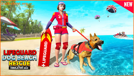 Lifeguard Dog Beach Rescue Simulator 2022 screenshot