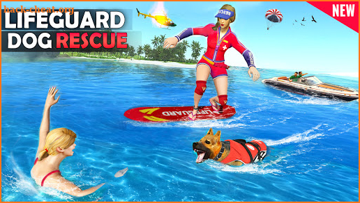 Lifeguard Dog Beach Rescue Simulator 2022 screenshot