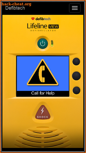 Lifeline VIEW AED screenshot
