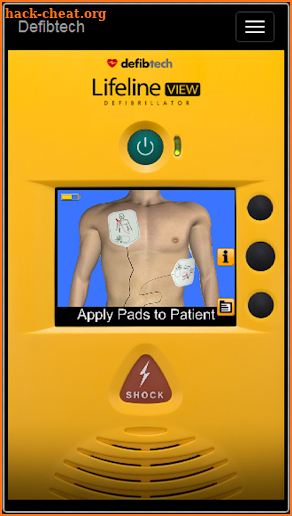 Lifeline VIEW AED screenshot