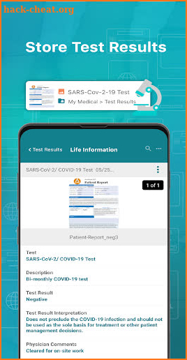 LifeSite - Secure Mobile Vault screenshot