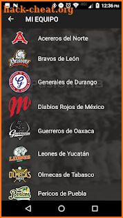 Liga Mexicana de Beisbol LMB screenshot