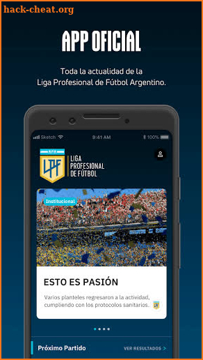 Liga Profesional de Fútbol screenshot