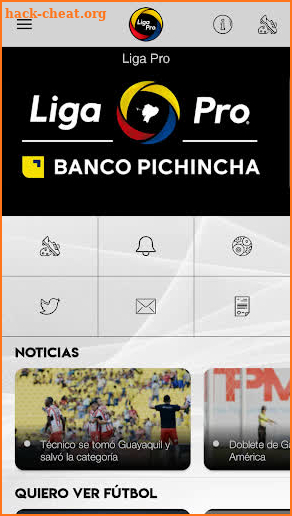 LigaPro Ecuador screenshot