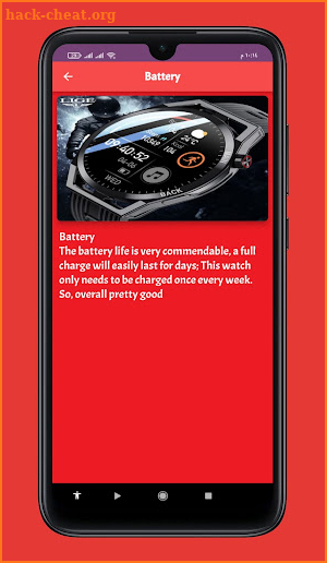 Lige Smart Watch ip67 screenshot