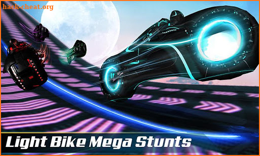 Light Bike Stunt : Motor Bike Racing Games screenshot