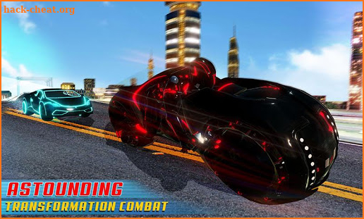 Light Bike Stunt Transform Car Driving Sim 2019 screenshot