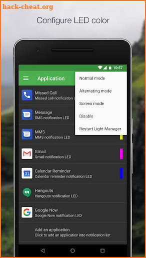 Light Manager 2 - LED Settings screenshot