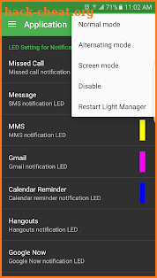 Light Manager - LED Settings screenshot
