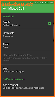 Light Manager - LED Settings screenshot