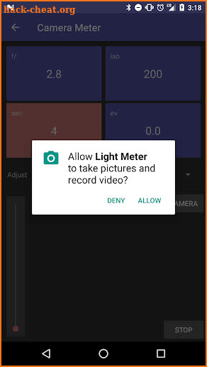 Light Meter screenshot