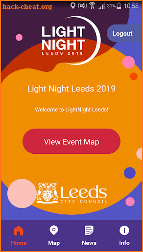 Light Night Leeds 2019 screenshot