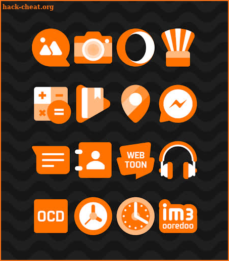 Light Orange - Icon Pack screenshot